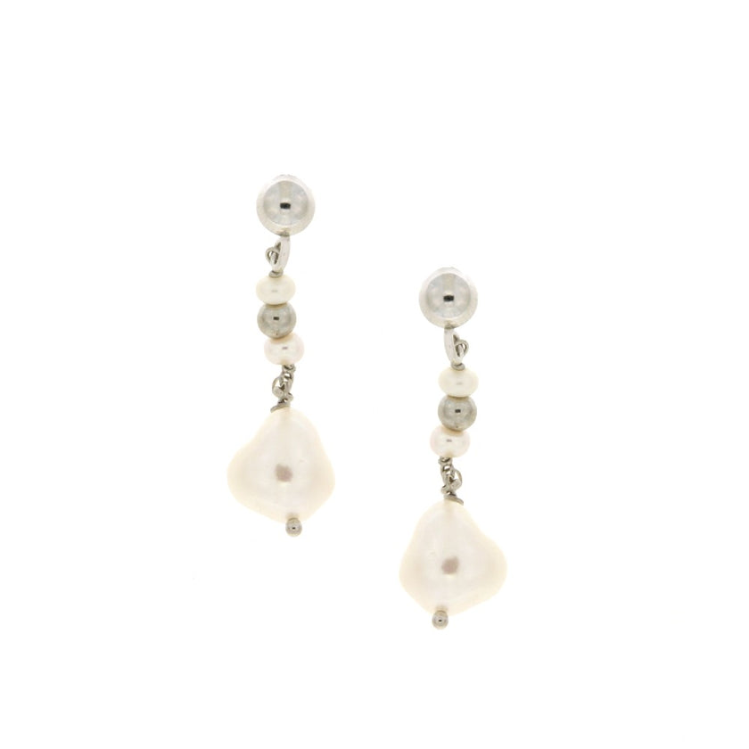EARRINGS SILVER 925 & PRECIOUS STONES - 93054