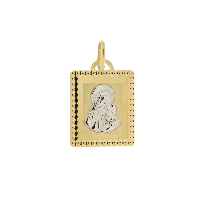 CHARM YELLOW & WHITE GOLD 585 - 93169