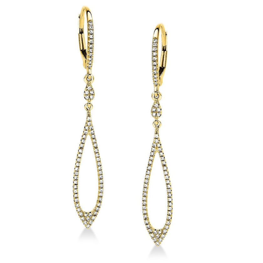 EARRINGS GOLD 750 & PRECIOUS STONES - 93432