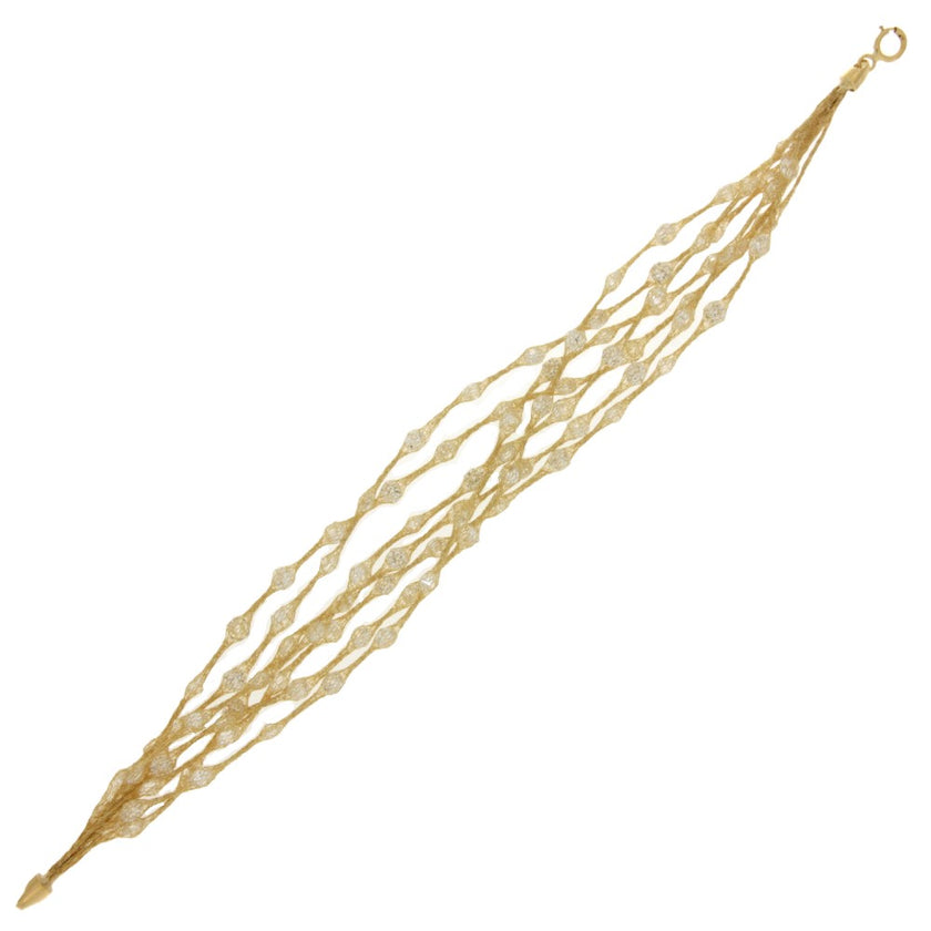 BRACELET GOLD 585 & C.Z. - 93465