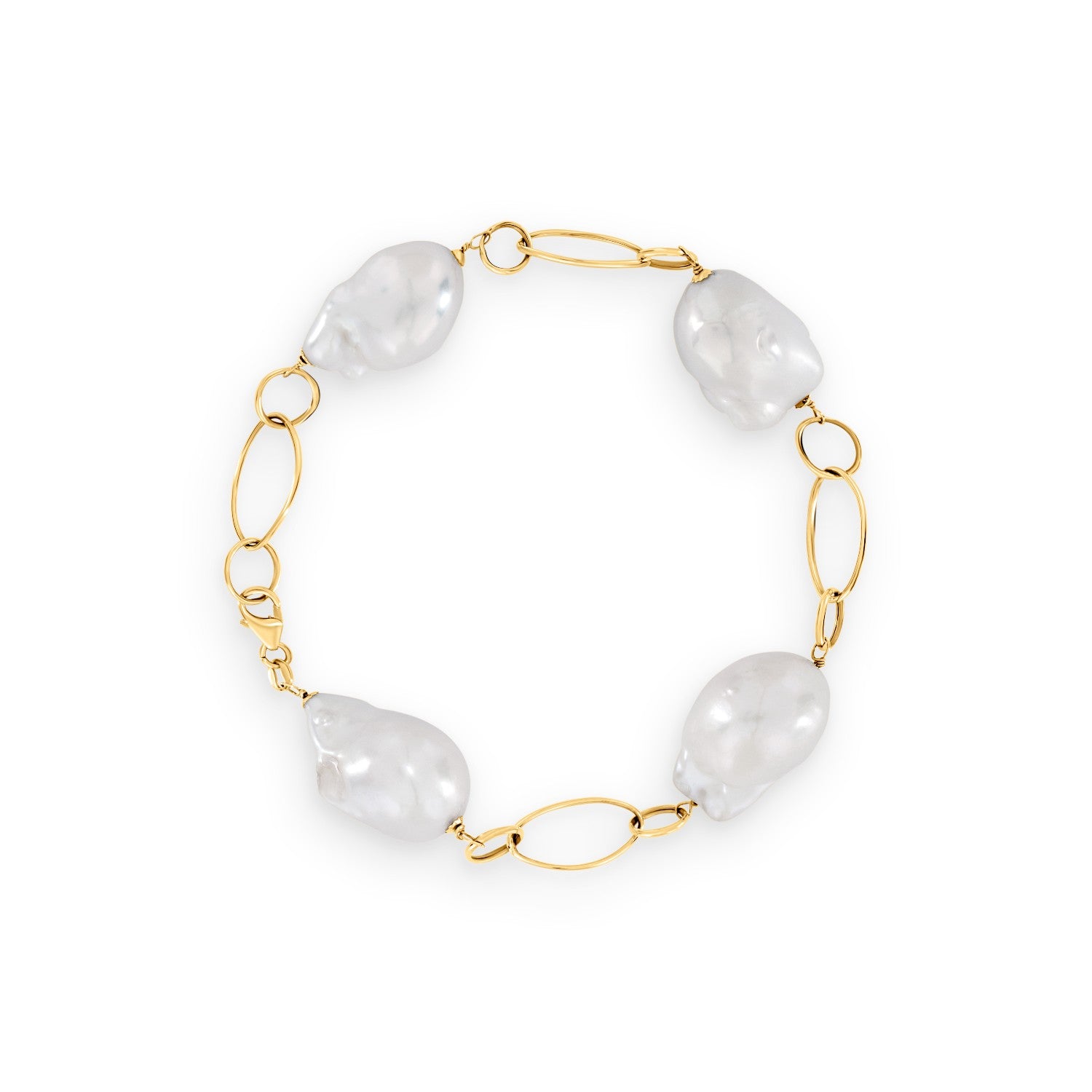 BRACELET GOLD 750 & PEARLS - 93546