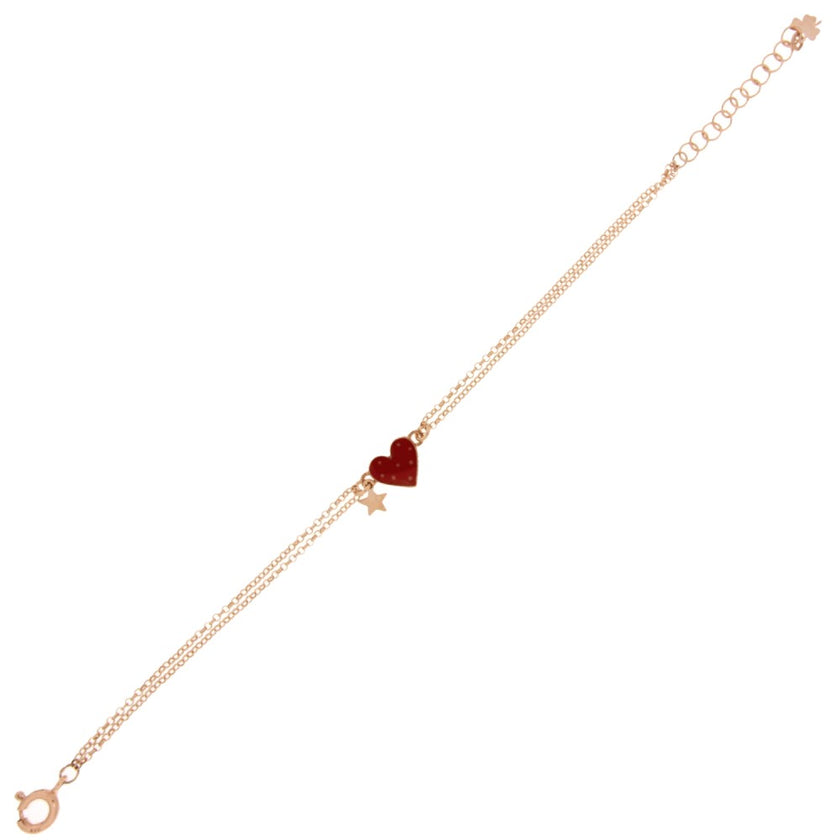 BRACELET PINK SILVER 925 - 93679