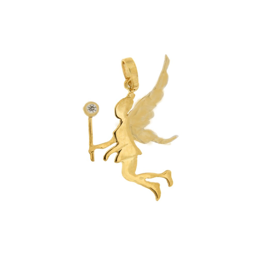 PENDANT GOLD 750 & PRECIOUS STONES - 93999
