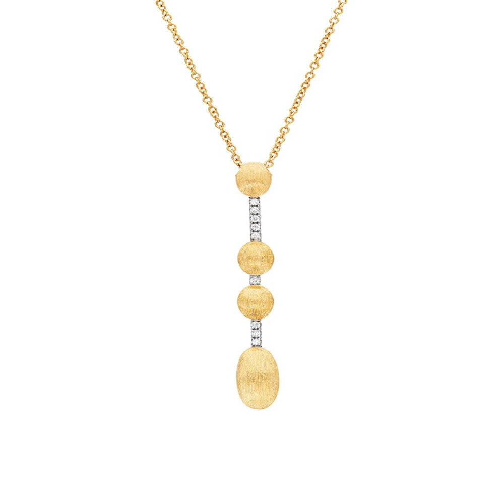 NECKLACE GOLD 750 & PRECIOUS STONES - 94060