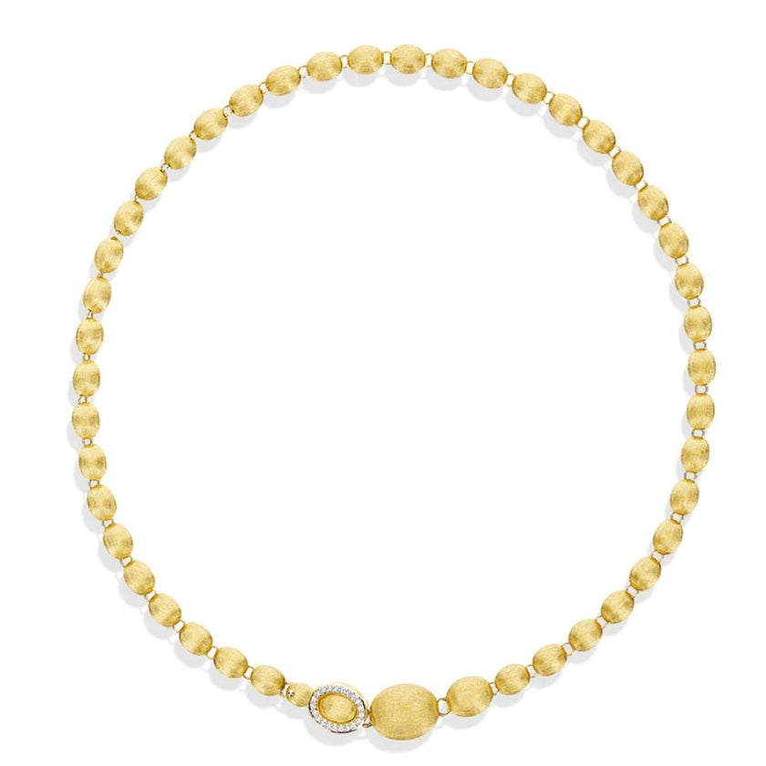 NECKLACE GOLD 750 & PRECIOUS STONES - 94062