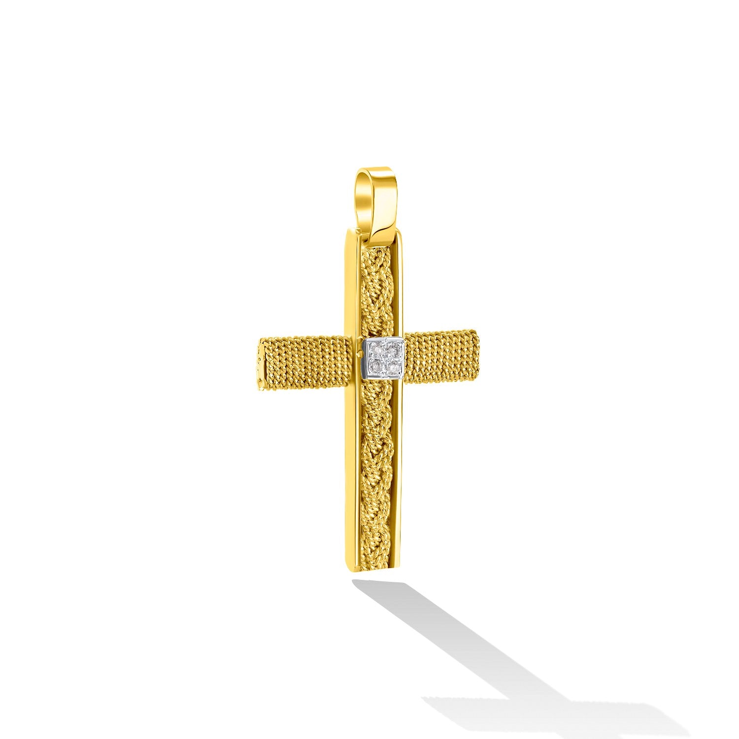 CROSS GOLD 750 & PRECIOUS STONES - 94116