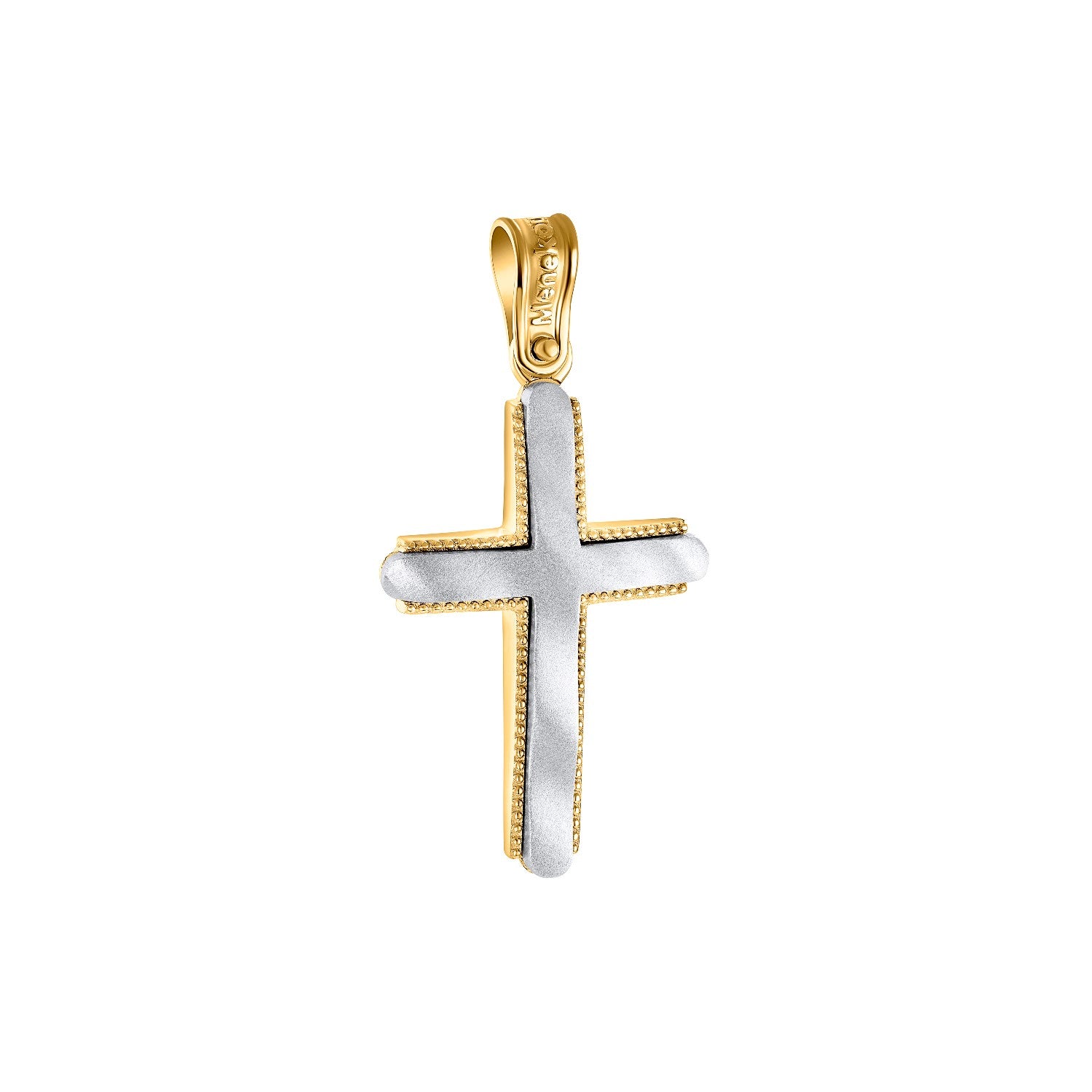 CROSS YELLOW & WHITE GOLD 585 - 94619