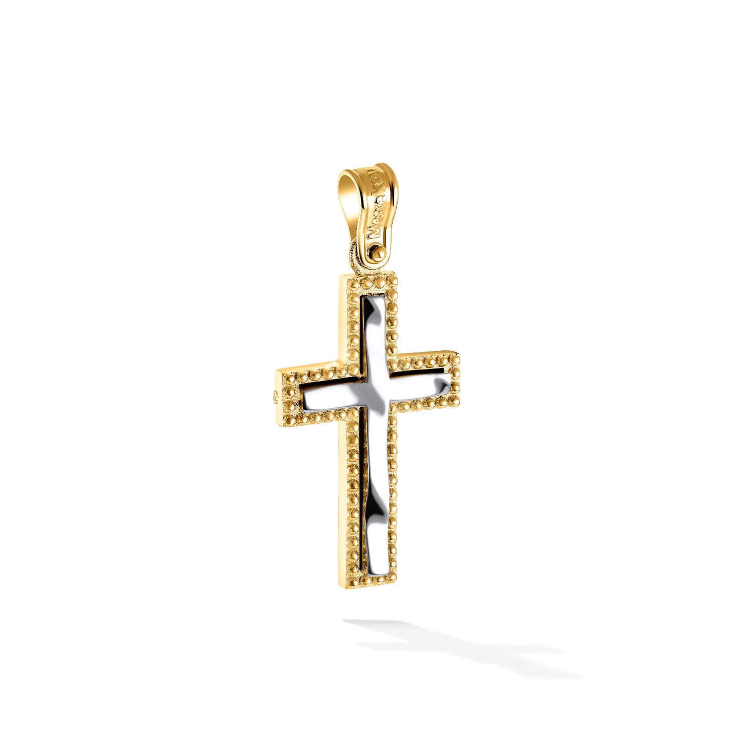 CROSS YELLOW & WHITE GOLD 585 - 94623