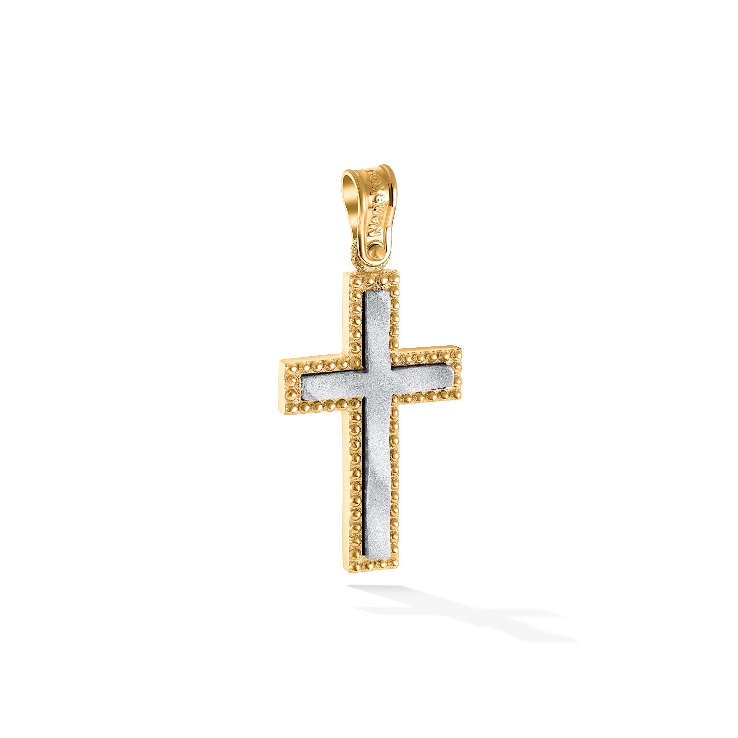CROSS YELLOW & WHITE GOLD 585 - 94625
