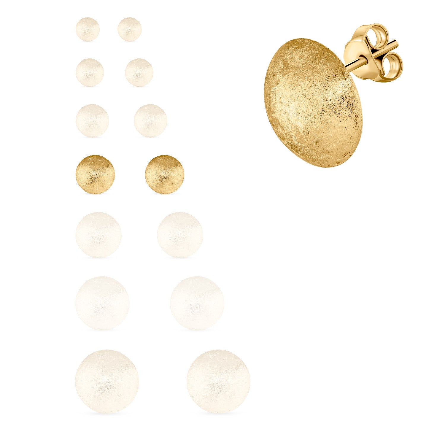 EARRINGS GOLD 585 - 94868