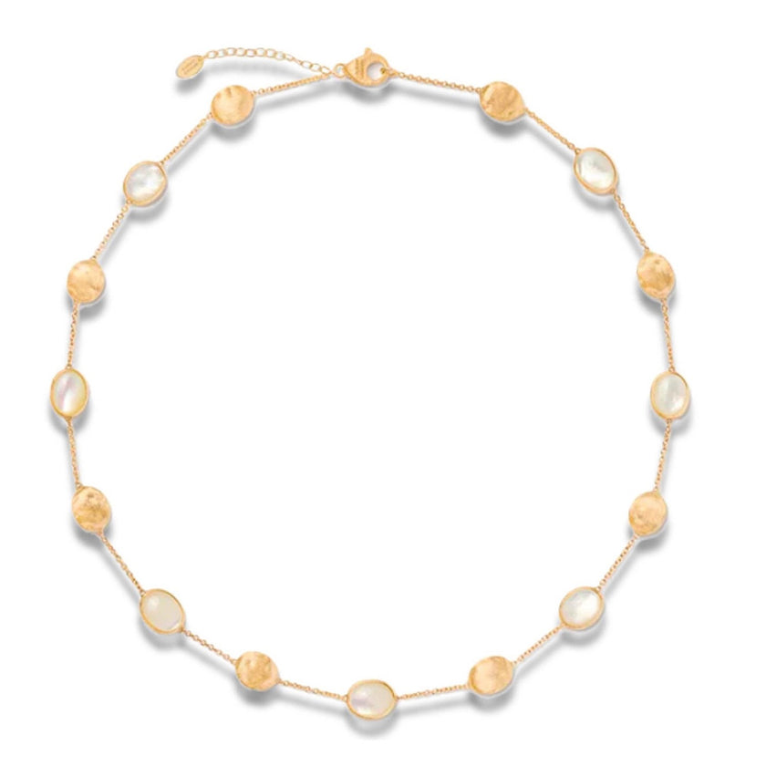 NECKLACE GOLD 750 & SEMIPRECIOUS STONES - 94964
