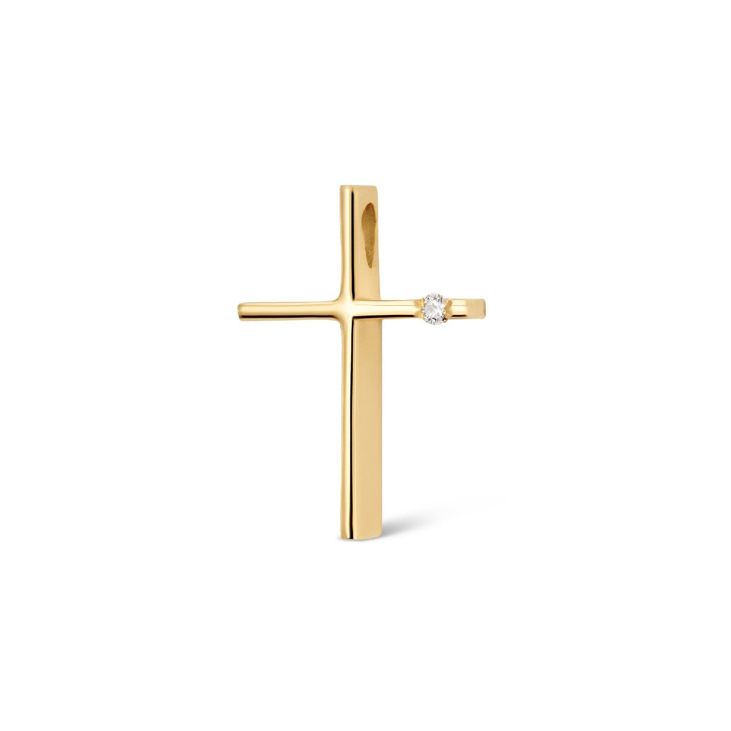 CROSS GOLD 750 & PRECIOUS STONES - 9517
