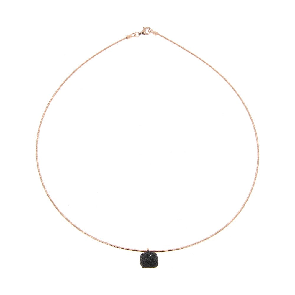 NECKLACE PINK SILVER 925 - 95416