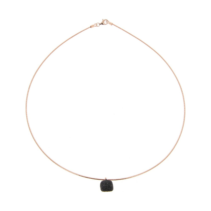NECKLACE PINK SILVER 925 - 95416