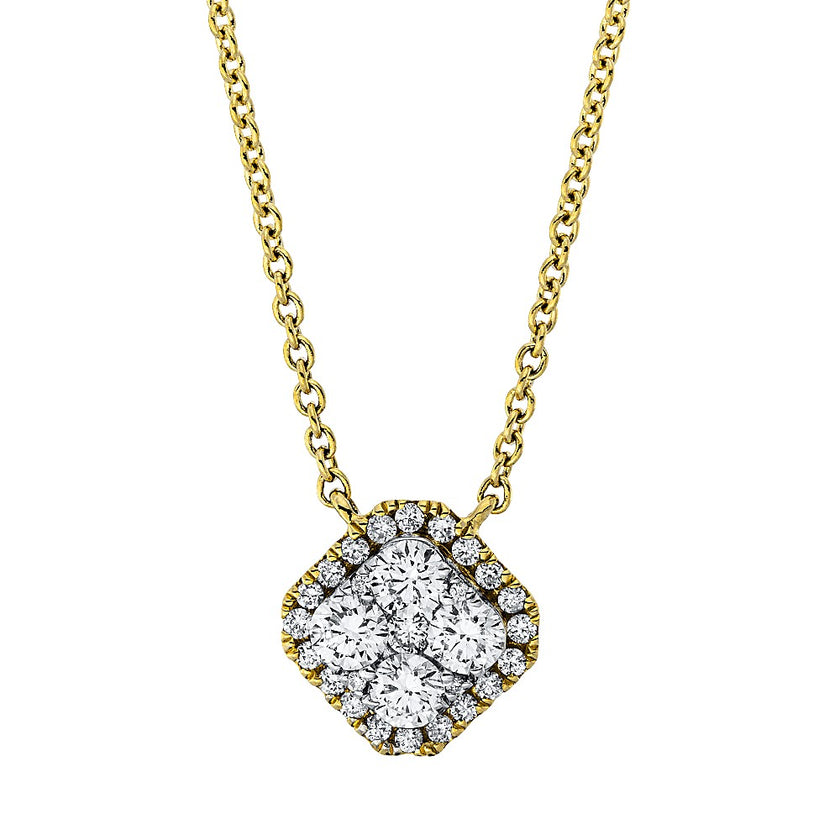NECKLACE GOLD 750 & PRECIOUS STONES - 95615