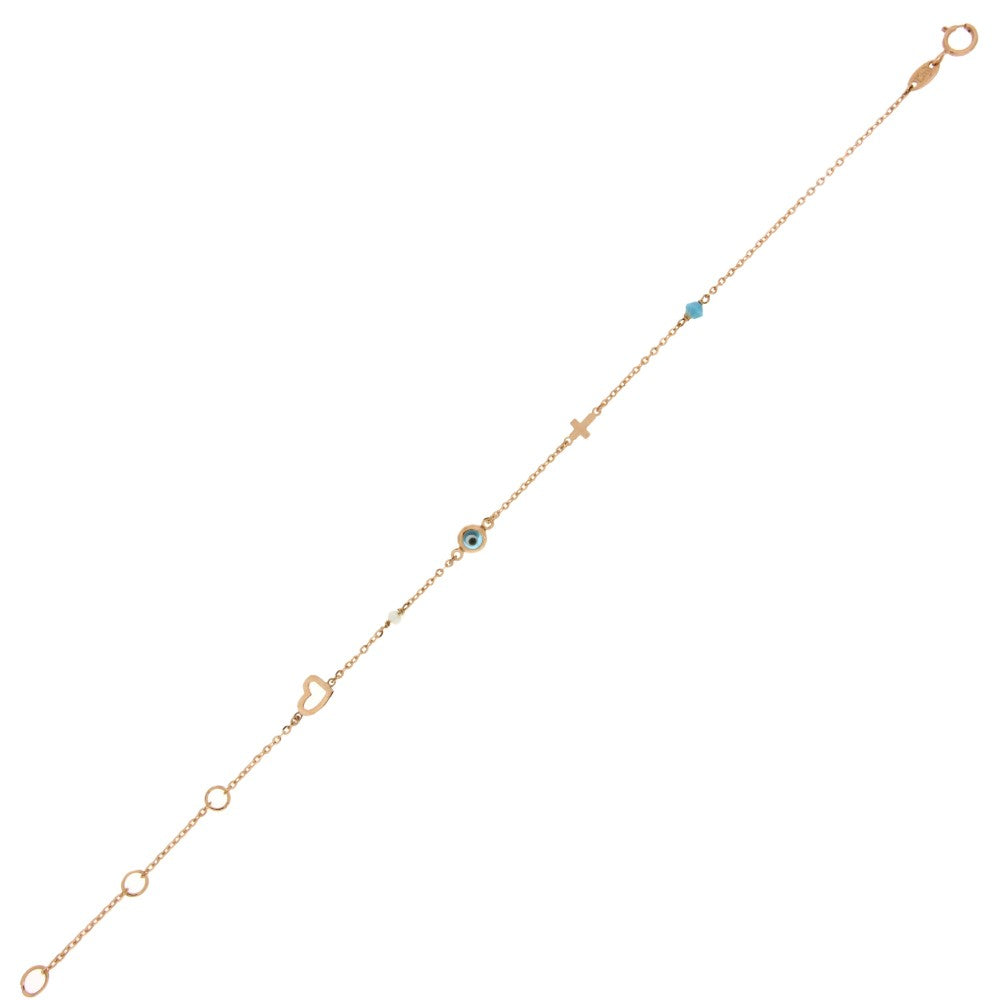 BRACELET PINK GOLD 585 - 95627