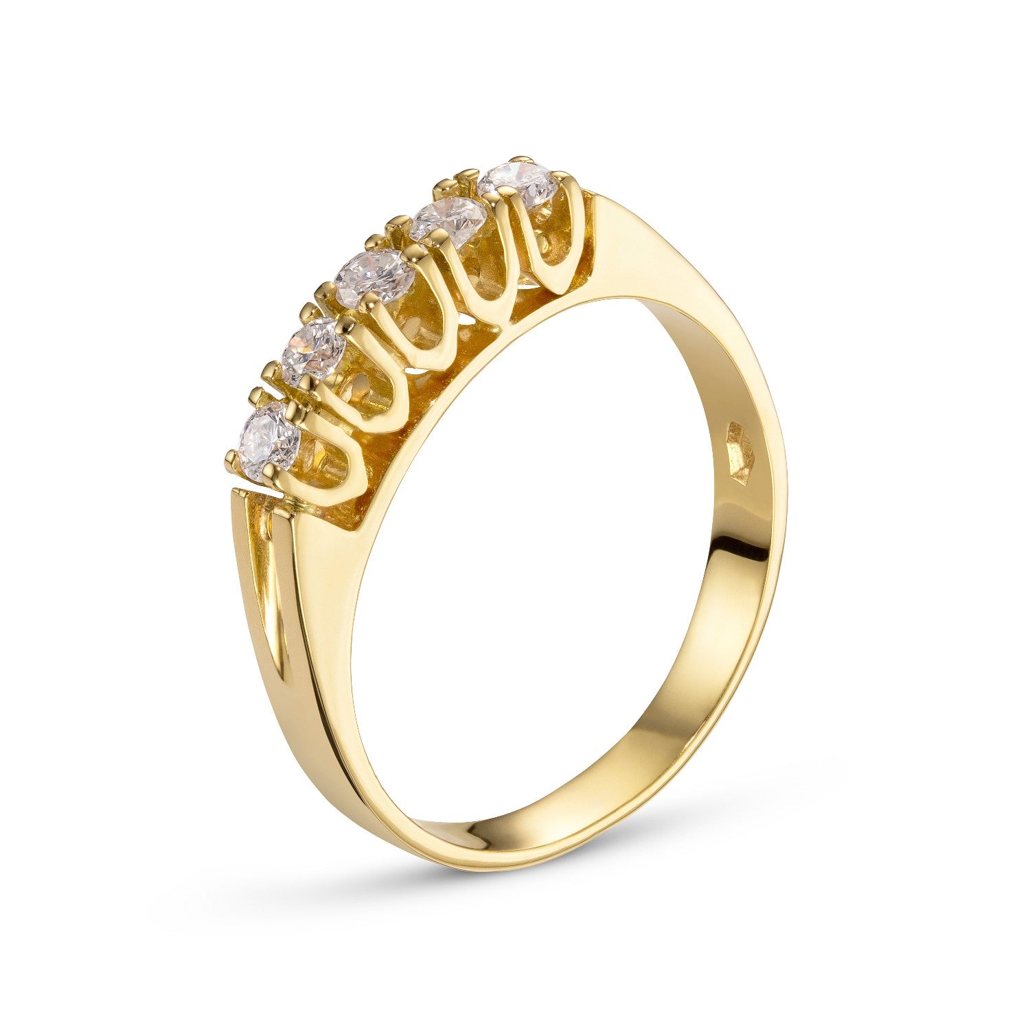 RING GOLD 750 & PRECIOUS STONES - 95730