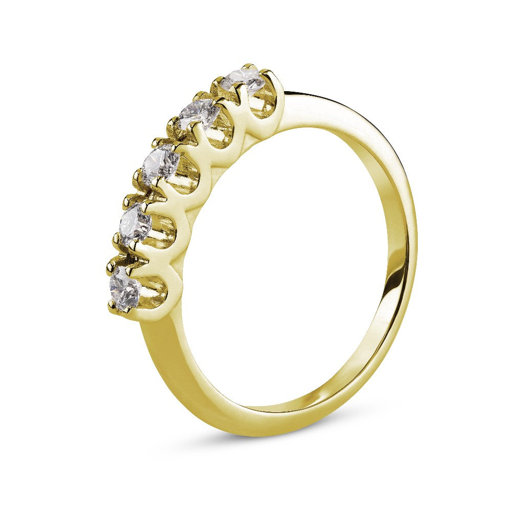 RING GOLD 750 & PRECIOUS STONES - 95835