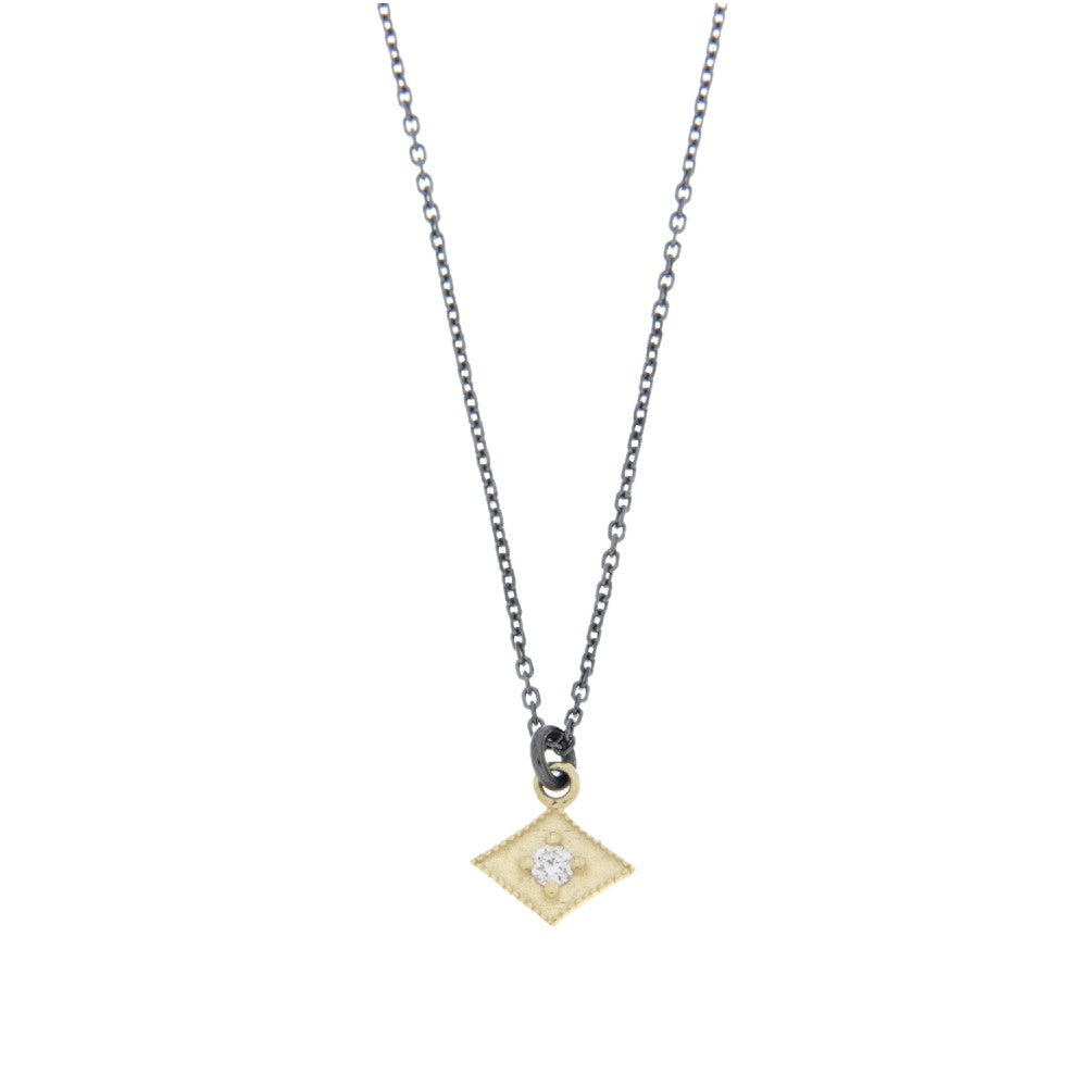 NECKLACE GOLD 585 & PRECIOUS STONES - 95938