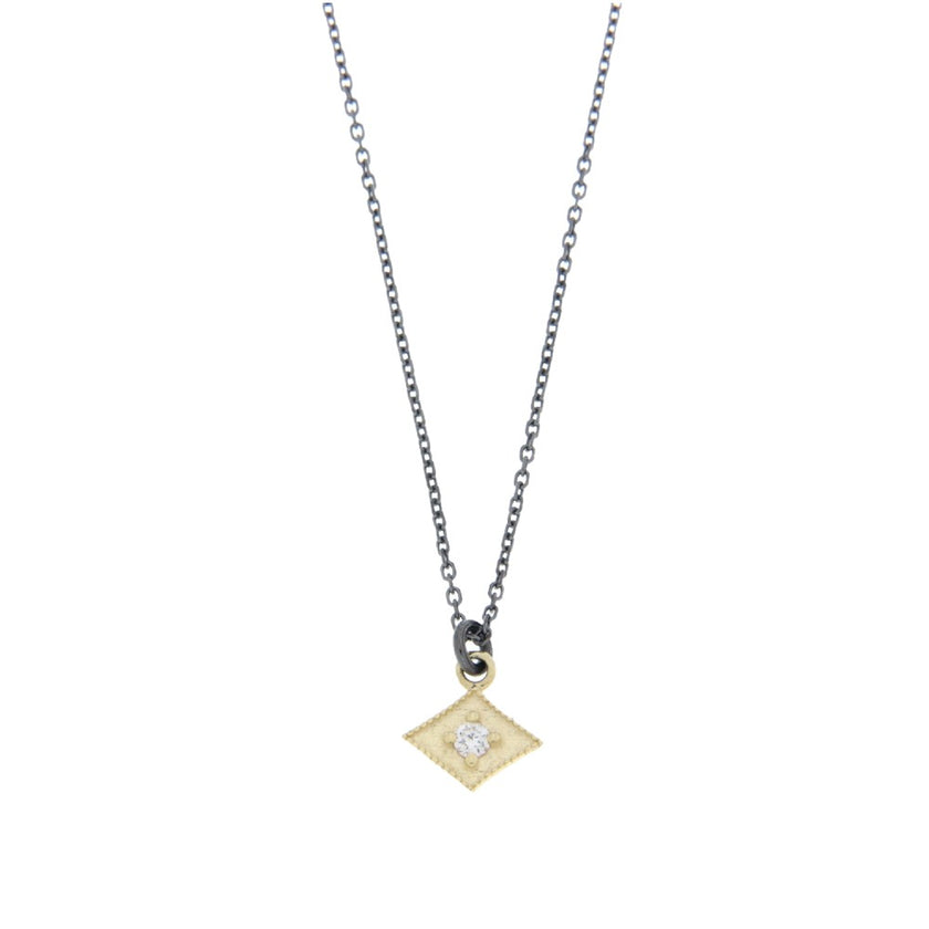 NECKLACE GOLD 585 & PRECIOUS STONES - 95938