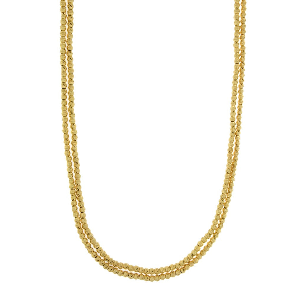 NECKLACE YELLOW SILVER 925 - 96162