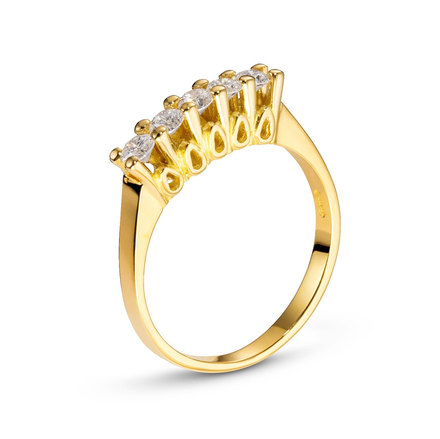 RING GOLD 750 & PRECIOUS STONES - 96313