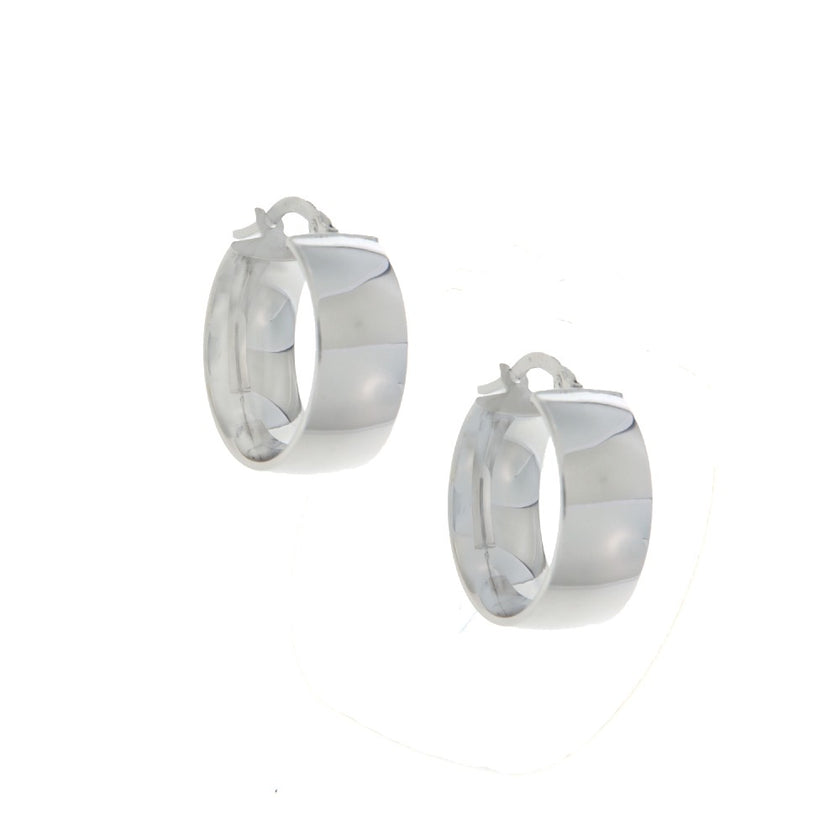 EARRINGS WHITE GOLD 585 - 96588
