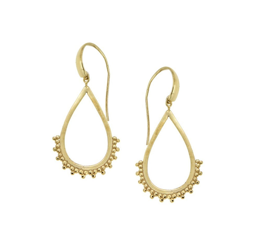 EARRINGS GOLD 585 - 96729