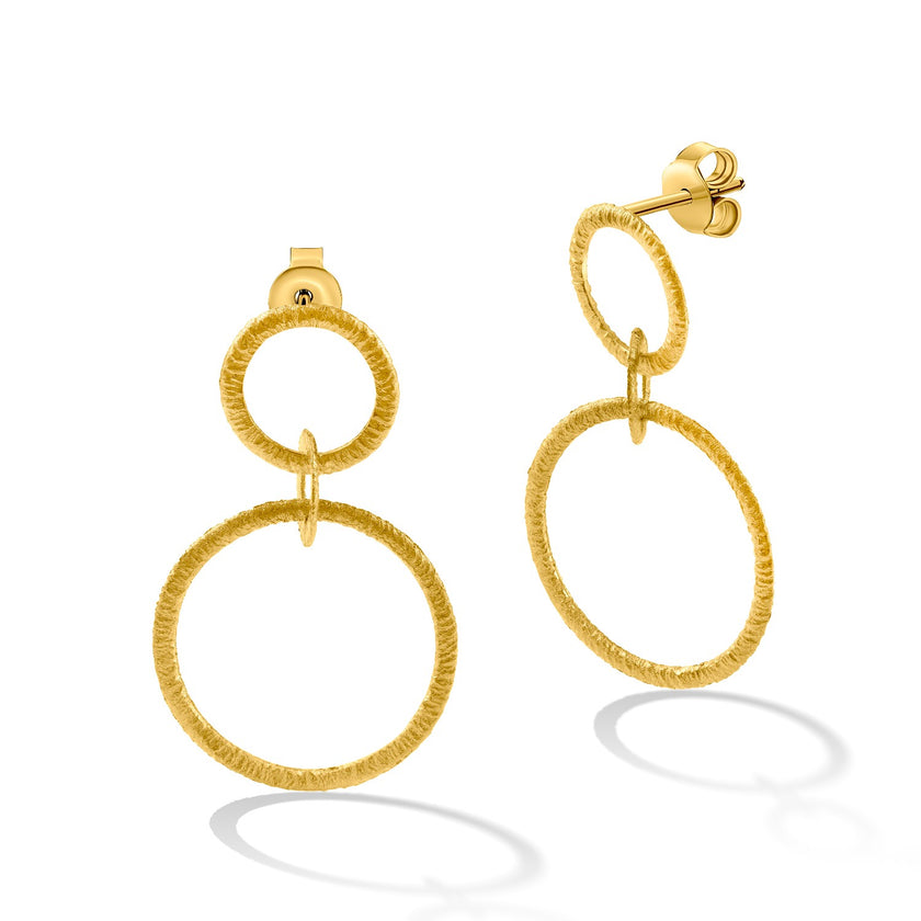 EARRINGS GOLD 585 - 96734