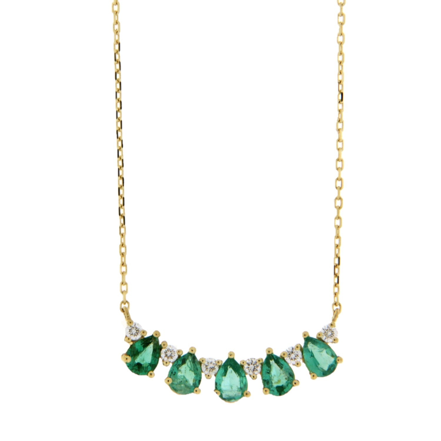NECKLACE GOLD 750 & PRECIOUS STONES - 96803
