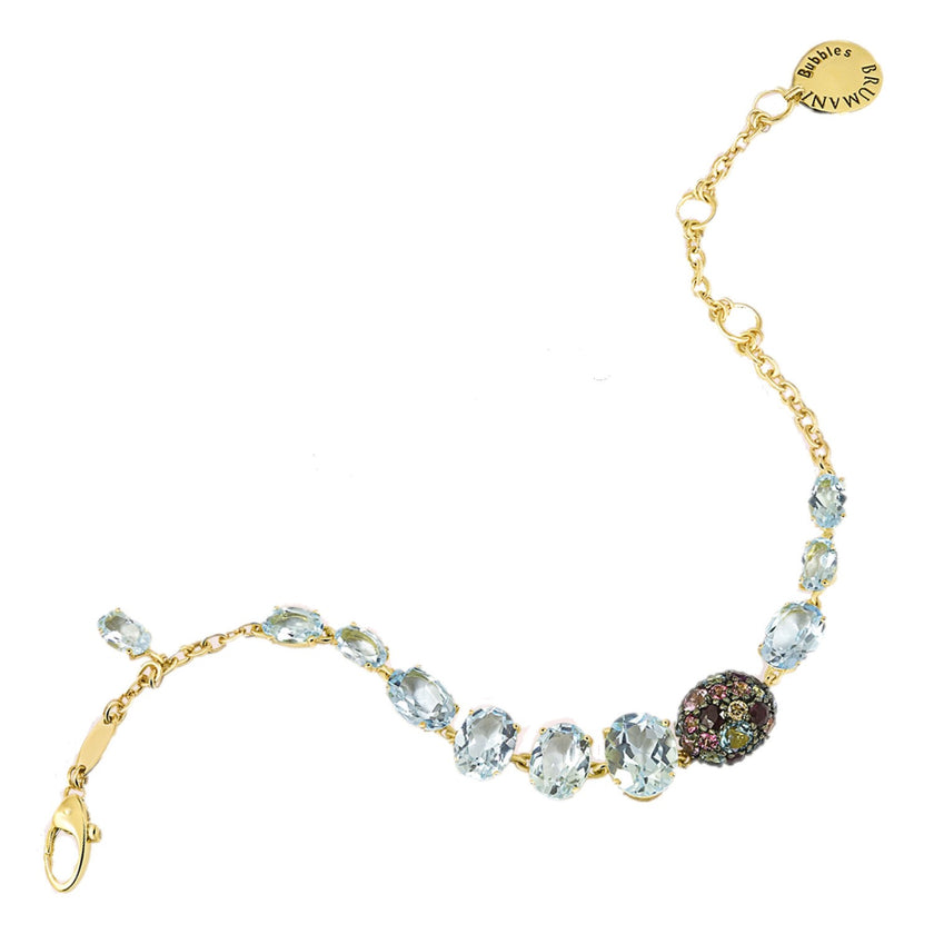 BRACELET GOLD 750 & PRECIOUS STONES - 96904