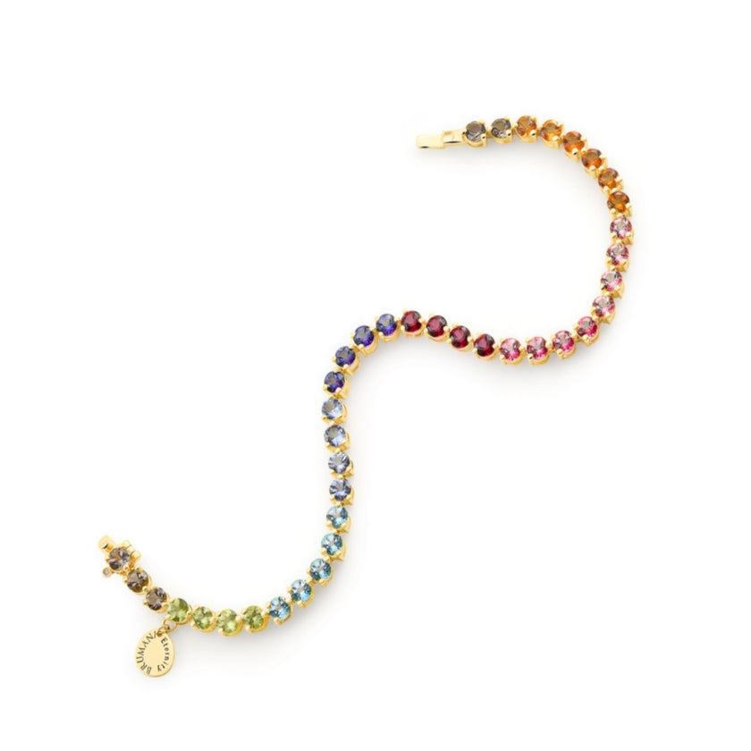 BRACELET GOLD 750 & SEMIPRECIOUS STONES - 97066