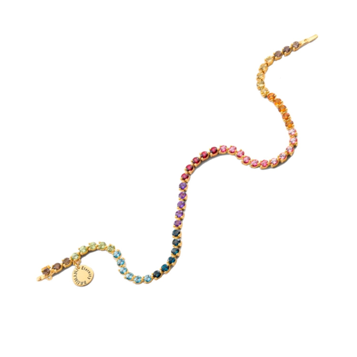 BRACELET  GOLD 750 & SEMIPRECIOUS STONES - 97067