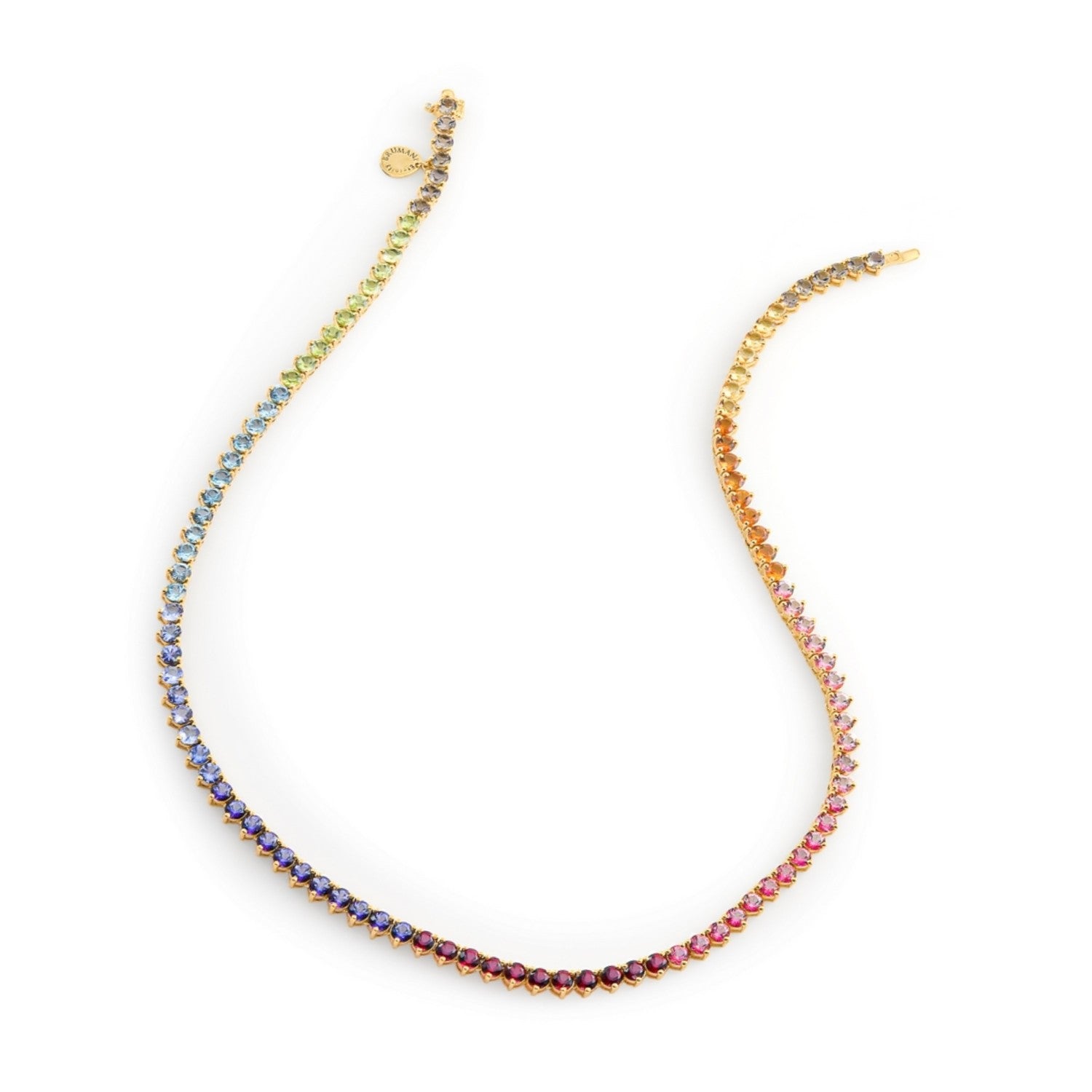 NECKLACE GOLD 750 & SEMIPRECIOUS STONES - 97068