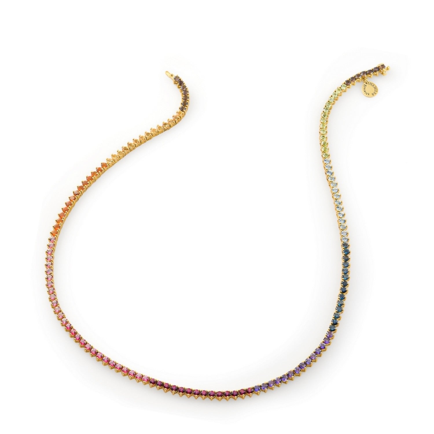 NECKLACE GOLD 750 & SEMIPRECIOUS STONES - 97070