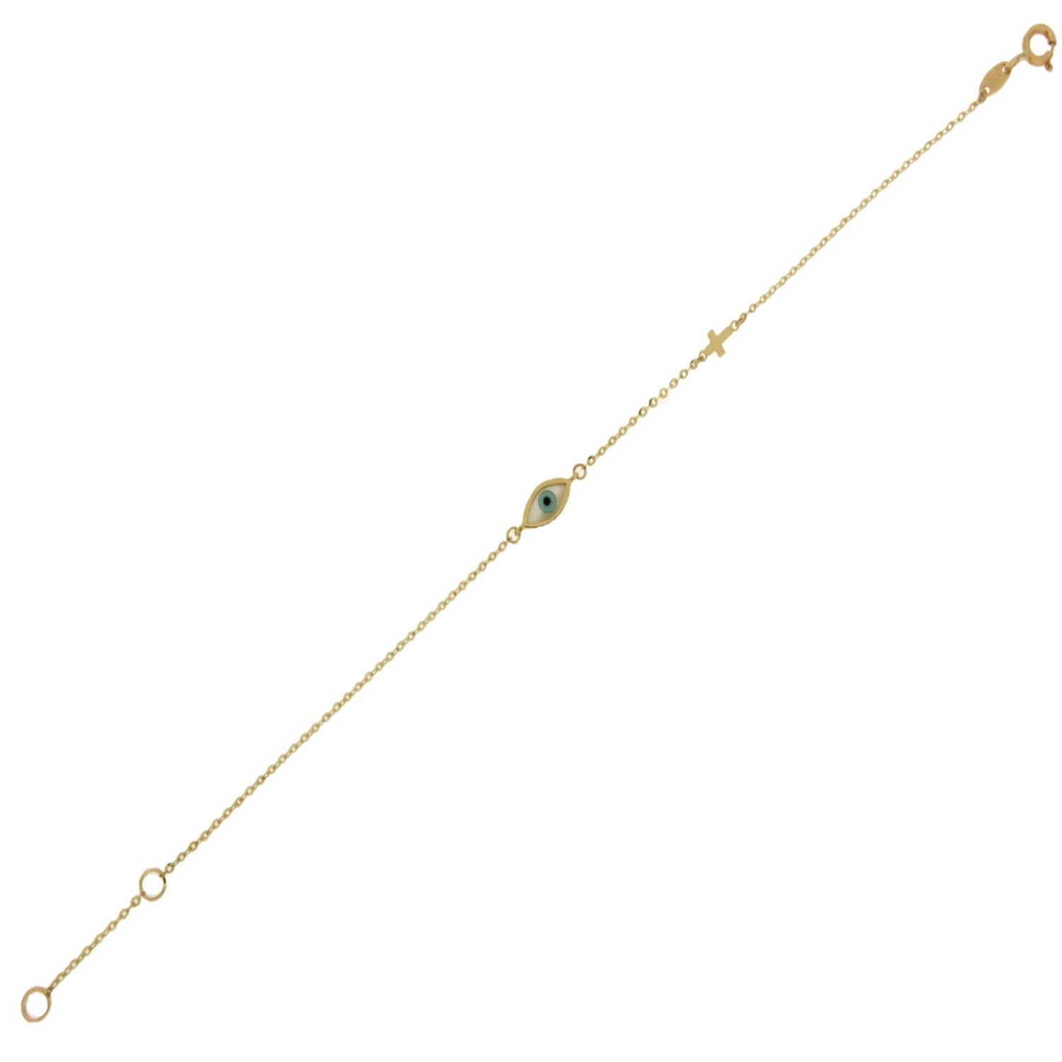 BRACELET GOLD 585 & SEMIPRECIOUS STONES - 97594