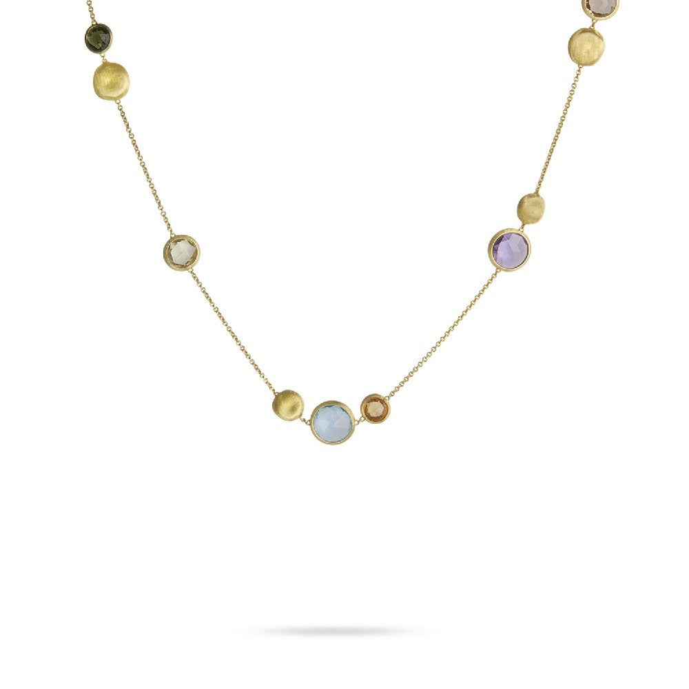 NECKLACE GOLD 750 & SEMIPRECIOUS STONES - 97643