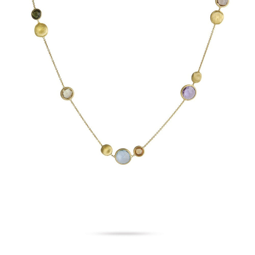 NECKLACE GOLD 750 & SEMIPRECIOUS STONES - 97643