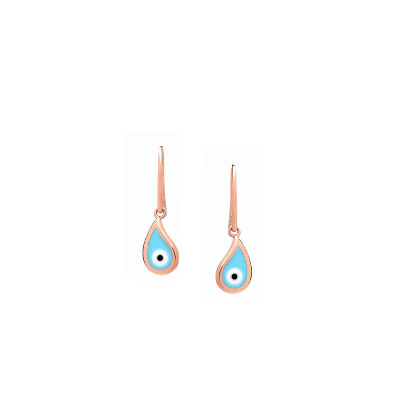 EARRINGS PINK GOLD 375 - 97987