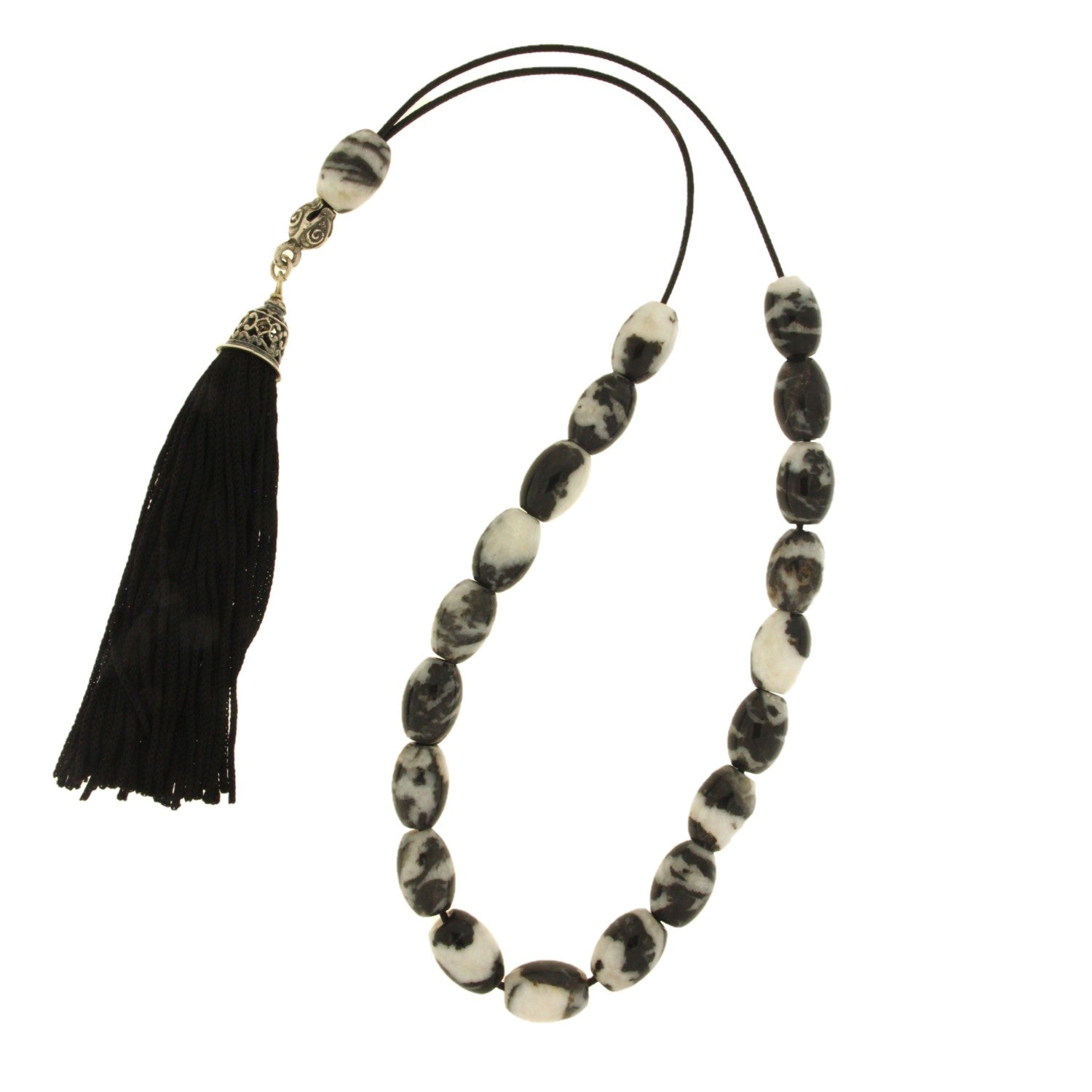 ROSARY AGATE & SILVER - 98264