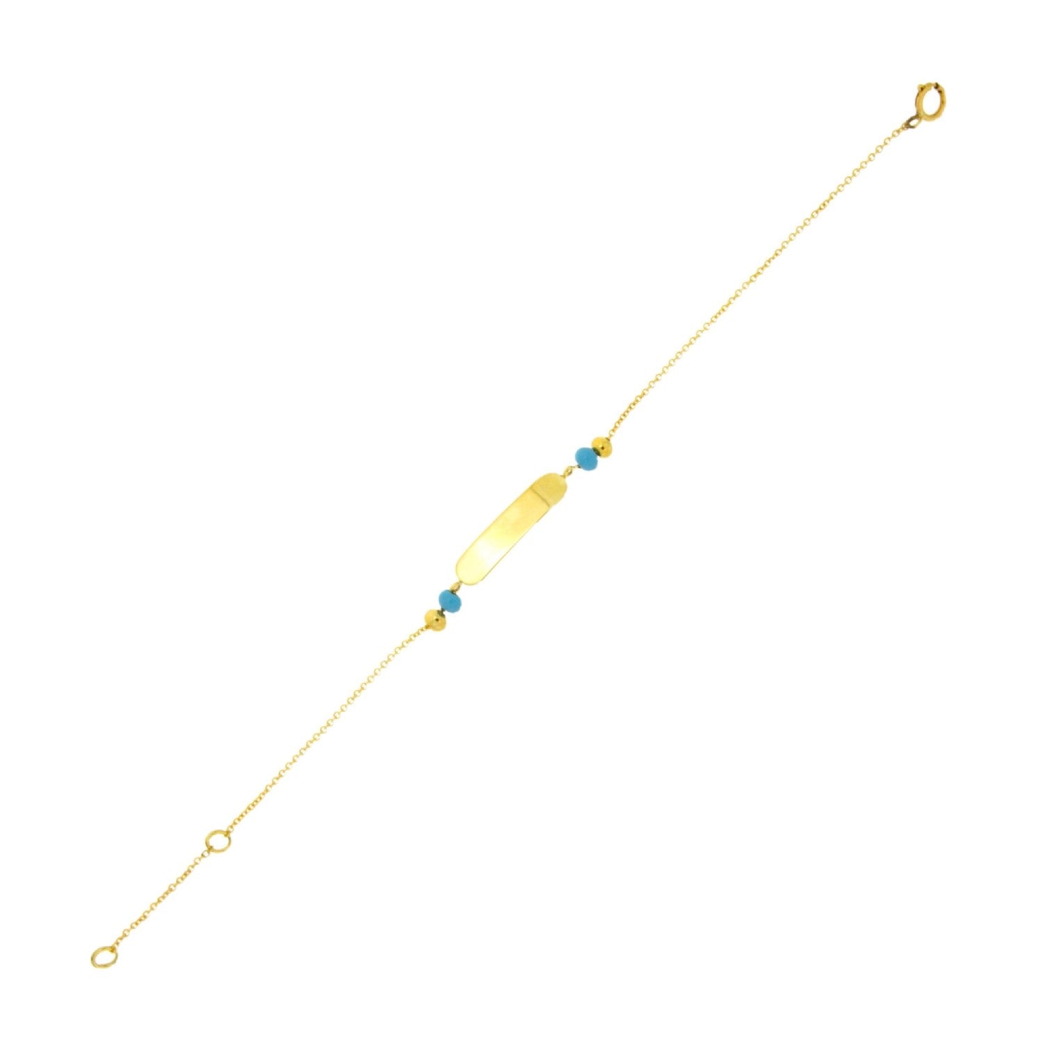 BRACELET GOLD 585 & SEMIPRECIOUS STONES - 98333