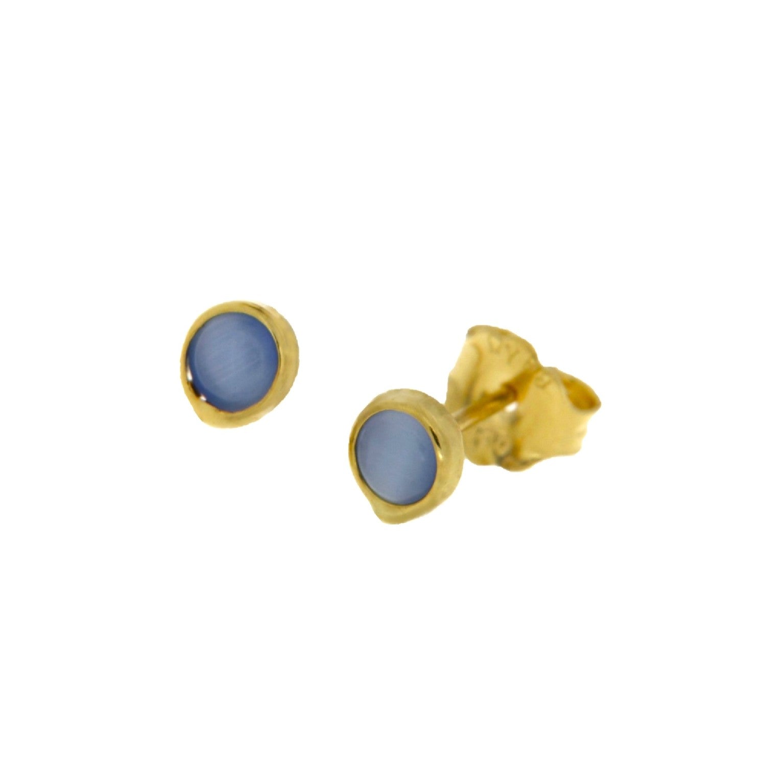 EARRINGS GOLD 585 & SEMIPRECIOUS STONES - 98441