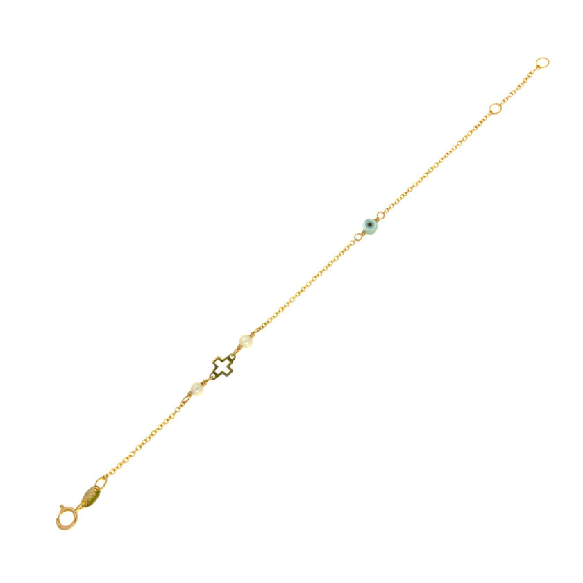 BRACELET GOLD 585 & PEARLS - 98450