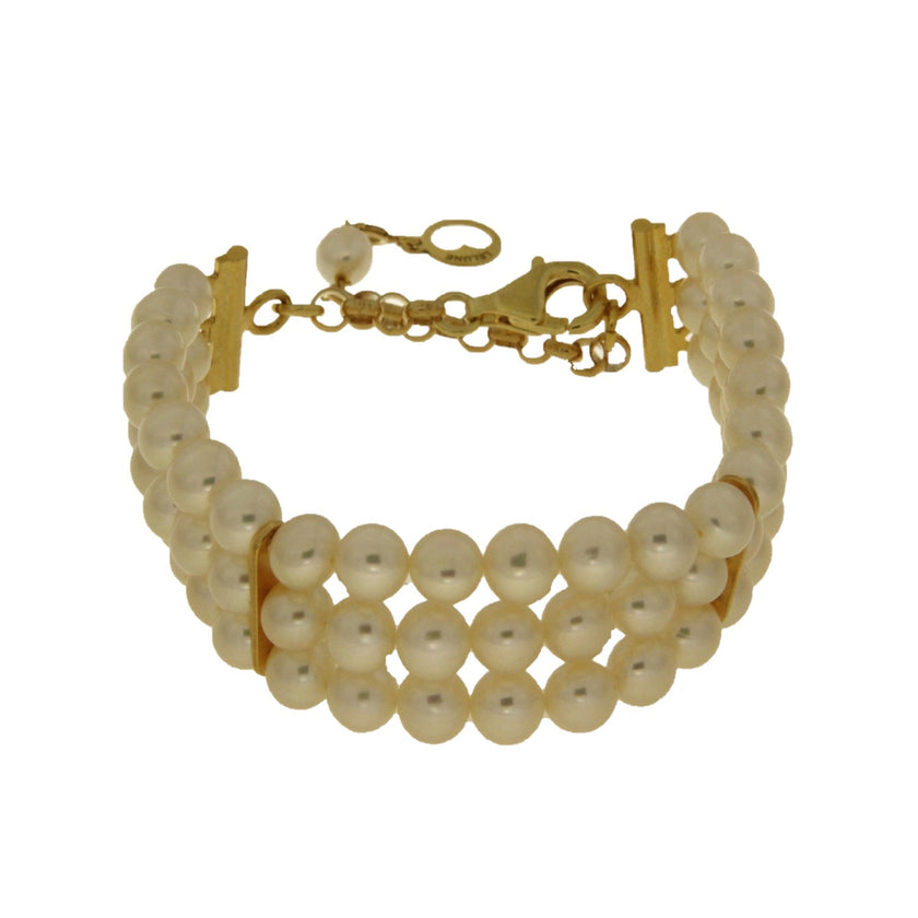 BRACELET YELLOW SILVER 925 & PRECIOUS STONES - 98661