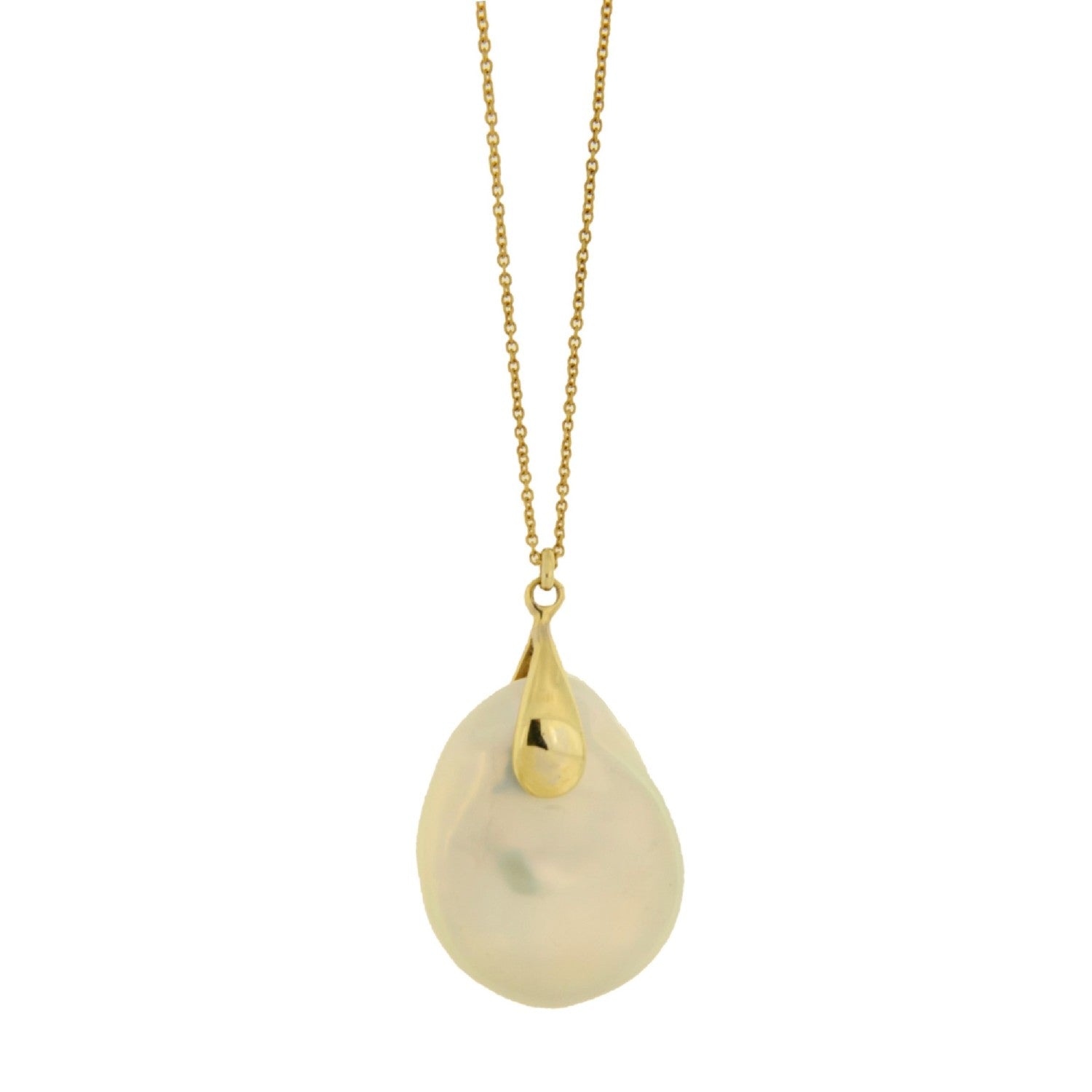 NECKLACE GOLD 750 & PEARL - 98952