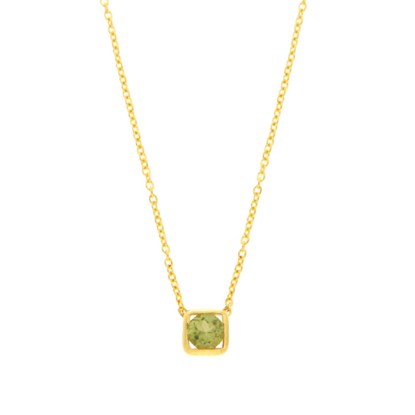 NECKLACE  GOLD 585 & SEMIPRECIOUS STONES - 98973