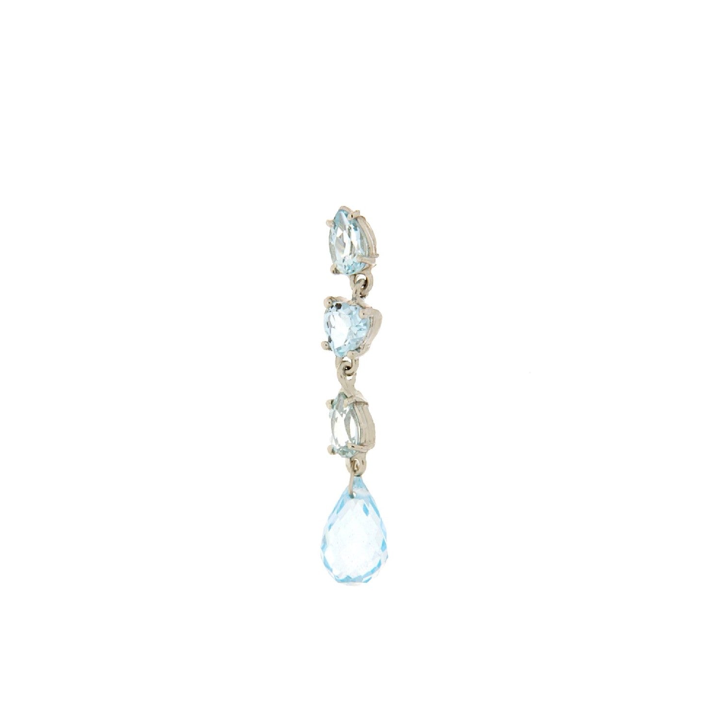 PENDANT WHITE GOLD 750 & SEMIPRECIOUS STONES - 99105
