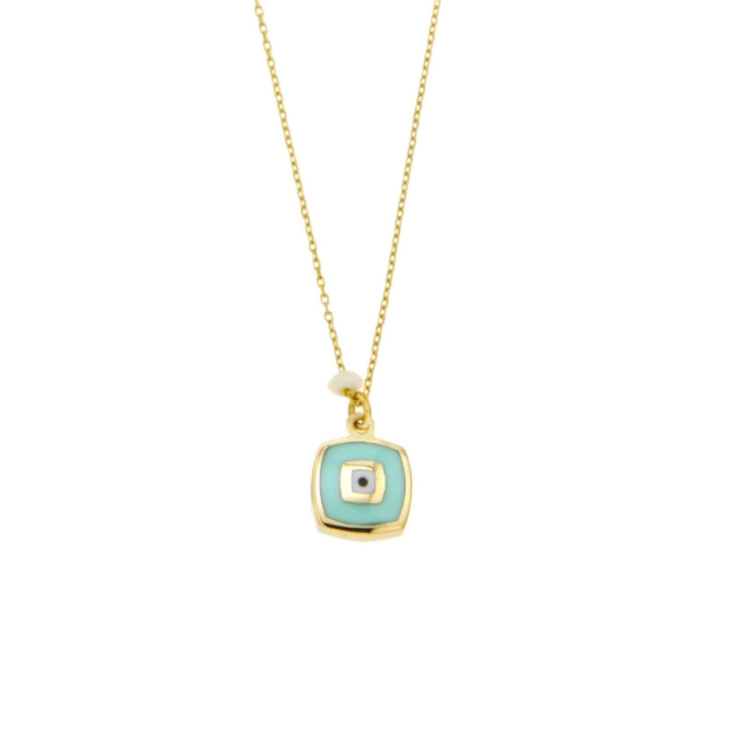 NECKLACE GOLD 585 & PRECIOUS STONES - 99353