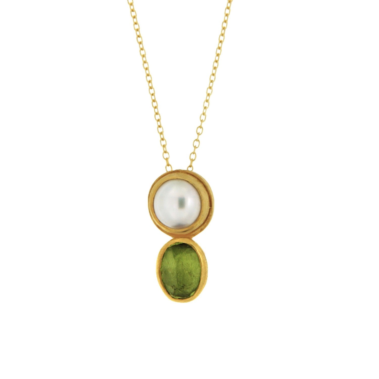 NECKLACE GOLD 750 & PRECIOUS STONES - 99466