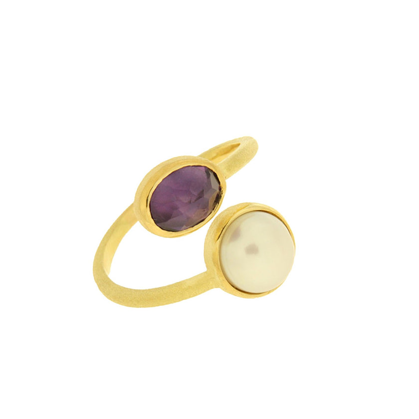 RING  GOLD 750 & PRECIOUS STONES - 99469